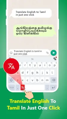 Tamil Translator Keyboard android App screenshot 5